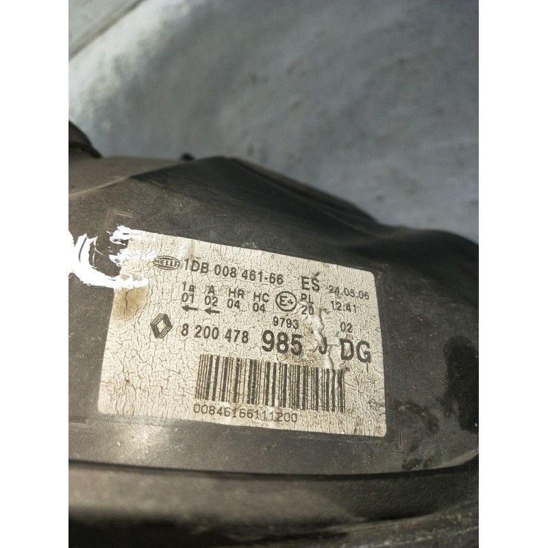 Recambio de faro derecho para renault clio ii (bb_, cb_) 1.2 16v (bb05, bb0w, bb11, bb27, bb2t, bb2u, bb2v, cb05,... referencia 