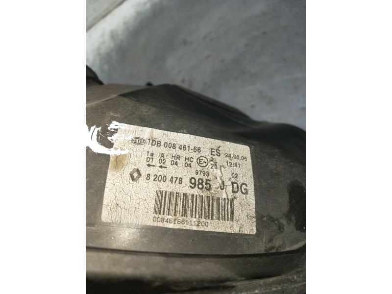 Recambio de faro derecho para renault clio ii (bb_, cb_) 1.2 16v (bb05, bb0w, bb11, bb27, bb2t, bb2u, bb2v, cb05,... referencia 