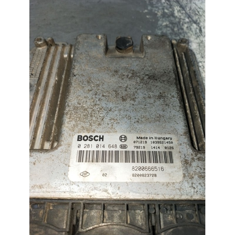 Recambio de centralita motor uce para nissan primastar furgoneta (x83) 2.0 dci 90 referencia OEM IAM 0281014648 8200666516 1039S