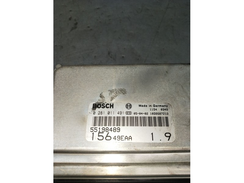 Recambio de centralita motor uce para alfa romeo 156 sportwagon (932_) 1.9 jtd (932b2b, 932b2c) referencia OEM IAM 0281011491 55