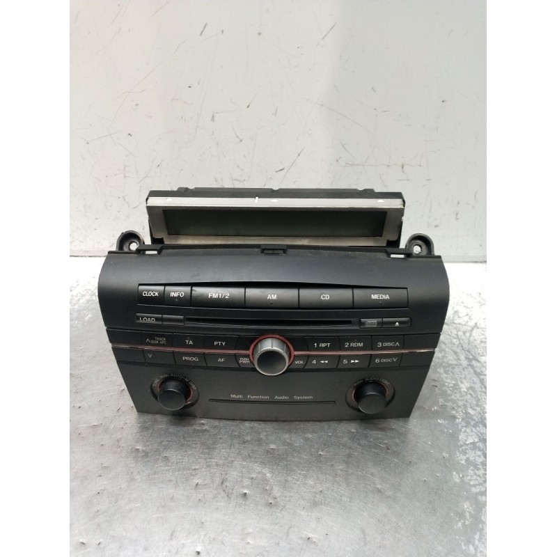 Recambio de sistema audio / radio cd para mazda 3 sedán (bk) 1.6 di turbo (bk12y) referencia OEM IAM 05D1B09961 14794008 04