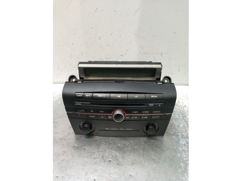 Recambio de sistema audio / radio cd para mazda 3 sedán (bk) 1.6 di turbo (bk12y) referencia OEM IAM 05D1B09961 14794008 04