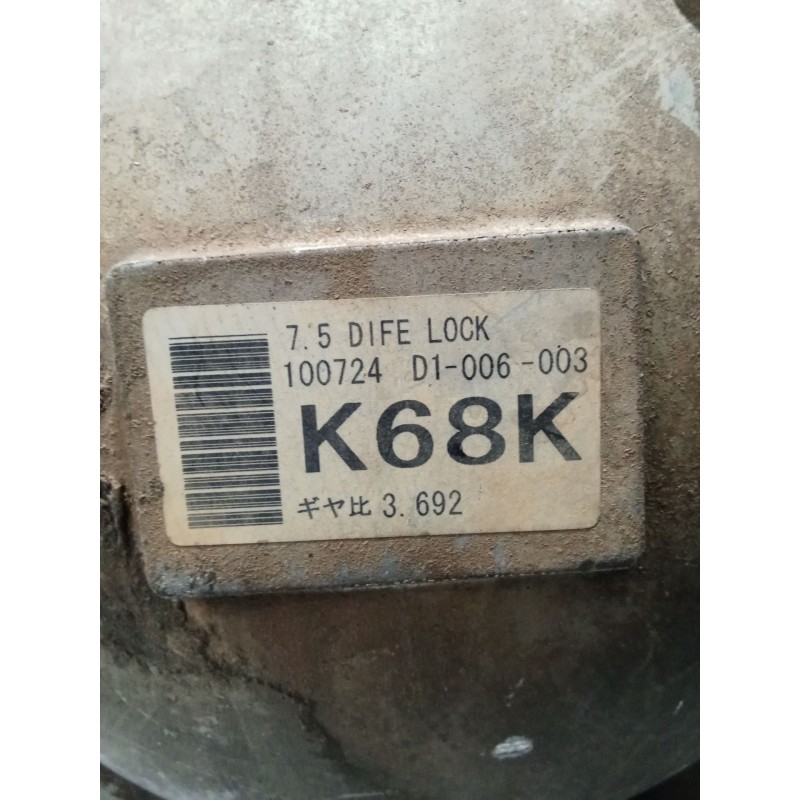 Recambio de diferencial trasero para mitsubishi montero iv (v8_w, v9_w) 3.2 di-d 4wd (v98w, v88w) referencia OEM IAM   