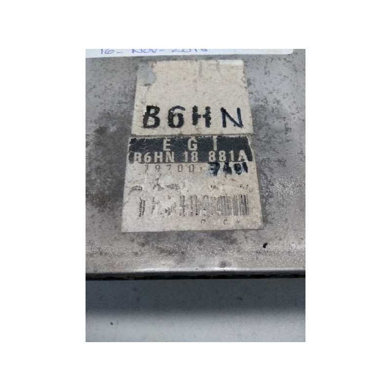 Recambio de centralita motor uce para mazda mx-3 (ec) 1.6 16v cat referencia OEM IAM B6HN18881A 0797007401 