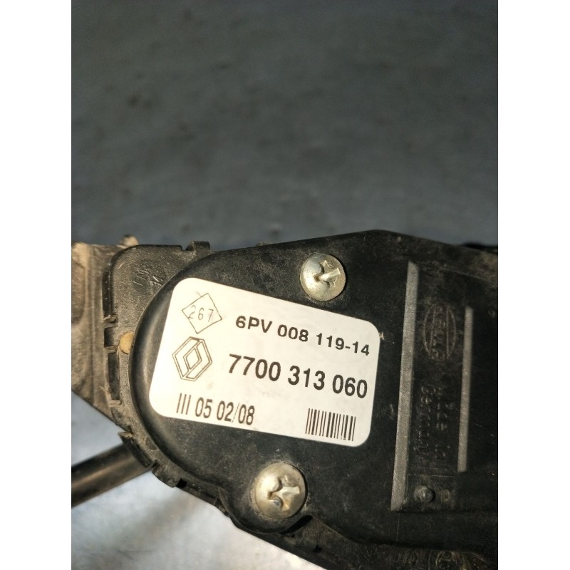 Recambio de potenciometro pedal para nissan primastar furgoneta (x83) 2.0 dci 90 referencia OEM IAM 6PV00811914 7700313060 06