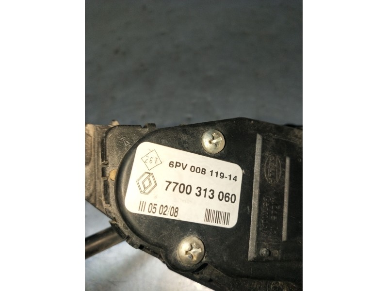 Recambio de potenciometro pedal para nissan primastar furgoneta (x83) 2.0 dci 90 referencia OEM IAM 6PV00811914 7700313060 06