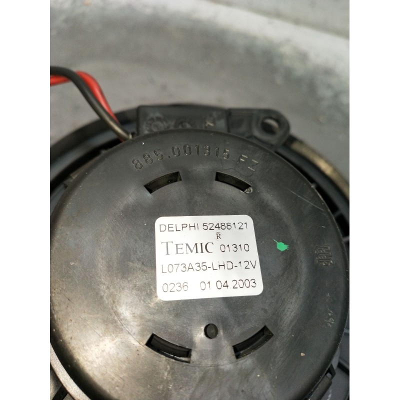 Recambio de motor calefaccion para renault laguna ii grandtour (kg0/1_) 1.9 dci (kg0g) referencia OEM IAM 52488121 L073A35LHD 02