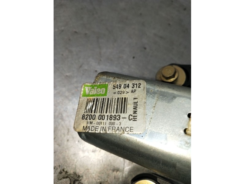 Recambio de motor limpia trasero para renault laguna ii grandtour (kg0/1_) 1.9 dci (kg0g) referencia OEM IAM 8200001893C 5490431