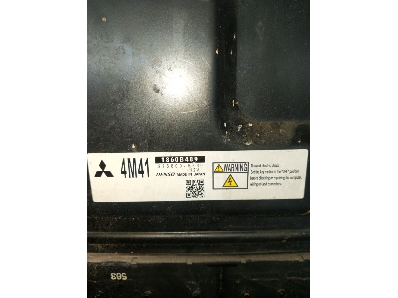 Recambio de centralita motor uce para mitsubishi montero iv (v8_w, v9_w) 3.5 v6 4wd referencia OEM IAM 186B0489 2758005630 10