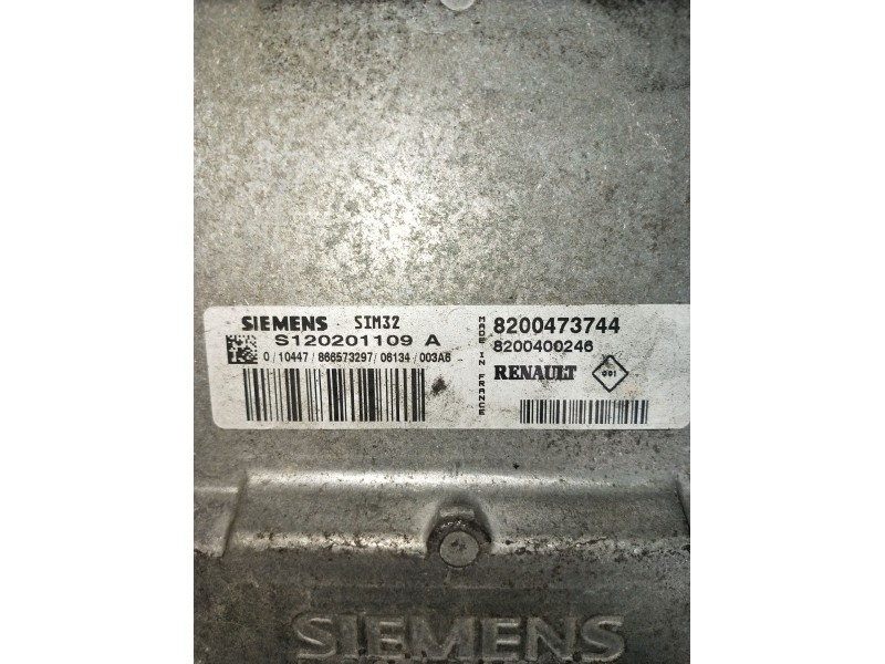 Recambio de centralita motor uce para renault clio ii (bb_, cb_) 1.2 16v (bb05, bb0w, bb11, bb27, bb2t, bb2u, bb2v, cb05,... ref