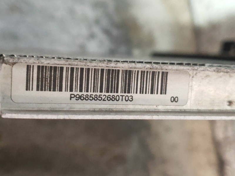 Recambio de radiador agua para citroën ds3 special edition referencia OEM IAM 9685852680  