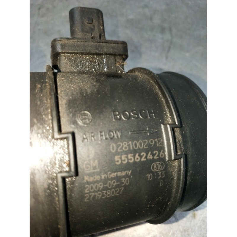 Recambio de caudalimetro para opel insignia a (g09) 2.0 cdti (68) referencia OEM IAM 0281002912 55562426 08 271938027