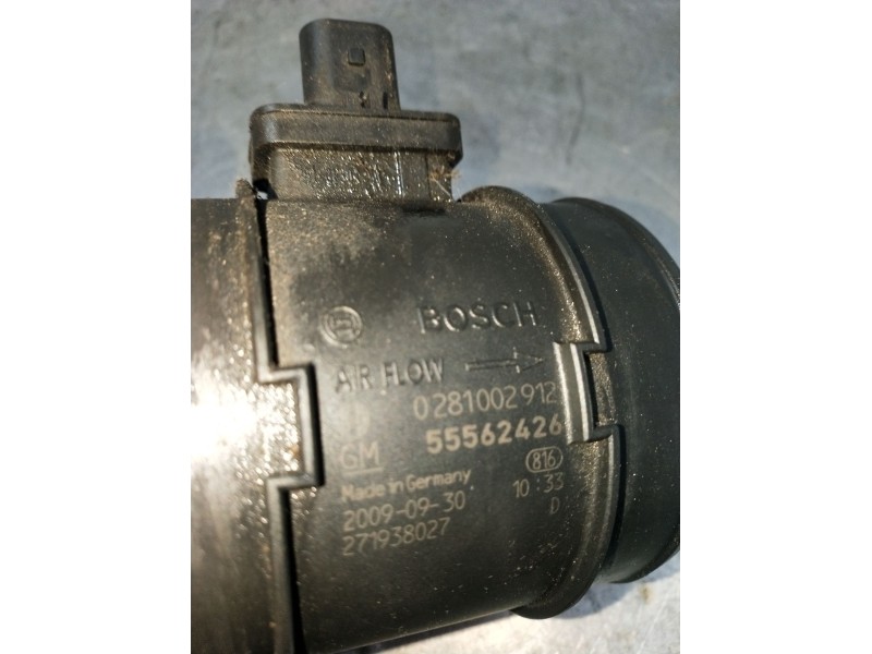 Recambio de caudalimetro para opel insignia a (g09) 2.0 cdti (68) referencia OEM IAM 0281002912 55562426 08 271938027