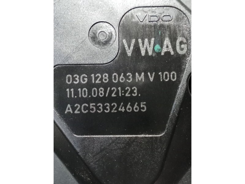 Recambio de caja mariposa para audi a3 sportback (8pa) 1.9 tdi referencia OEM IAM 03G128063M A2C53324665 04