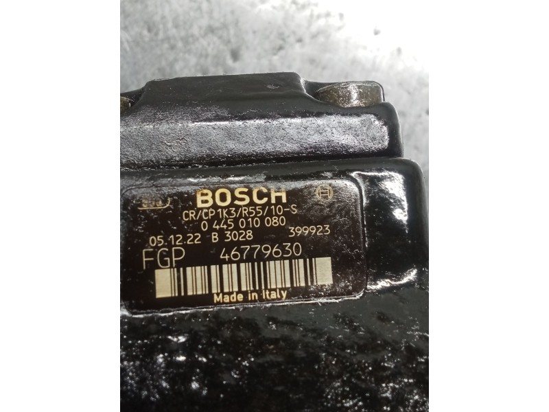 Recambio de bomba inyeccion para fiat doblo monospace (119_, 223_) 1.3 jtd referencia OEM IAM 0445010080 46779630 BOSCH 2006