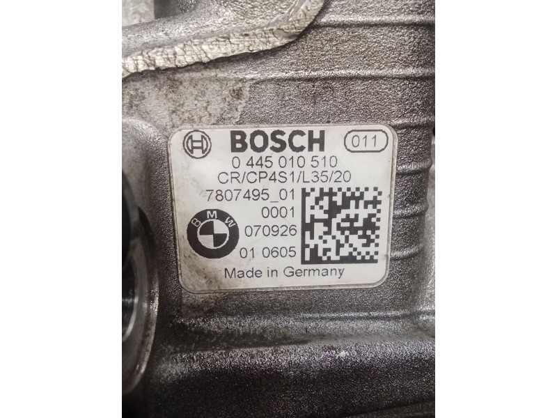 Recambio de bomba inyeccion para bmw 5 (e60) 520 d referencia OEM IAM 0445010510 780749501 BOSCH