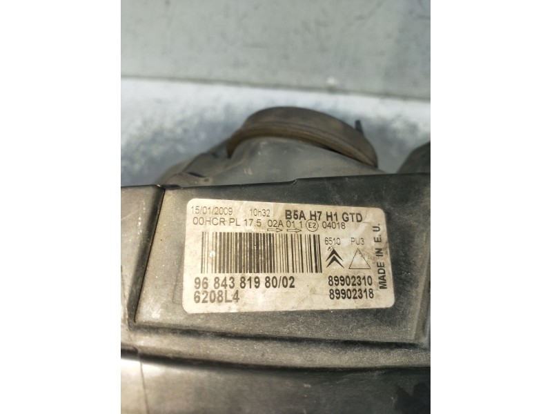 Recambio de faro izquierdo para citroën c4 i (lc_) 1.4 16v referencia OEM IAM 9684381980 89902310 89902318 