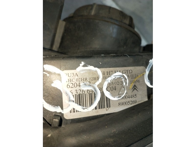 Recambio de faro izquierdo para citroën c5 i break (de_) 2.0 hdi (derhzb, derhze) referencia OEM IAM 9632664880C04 89004485 8900