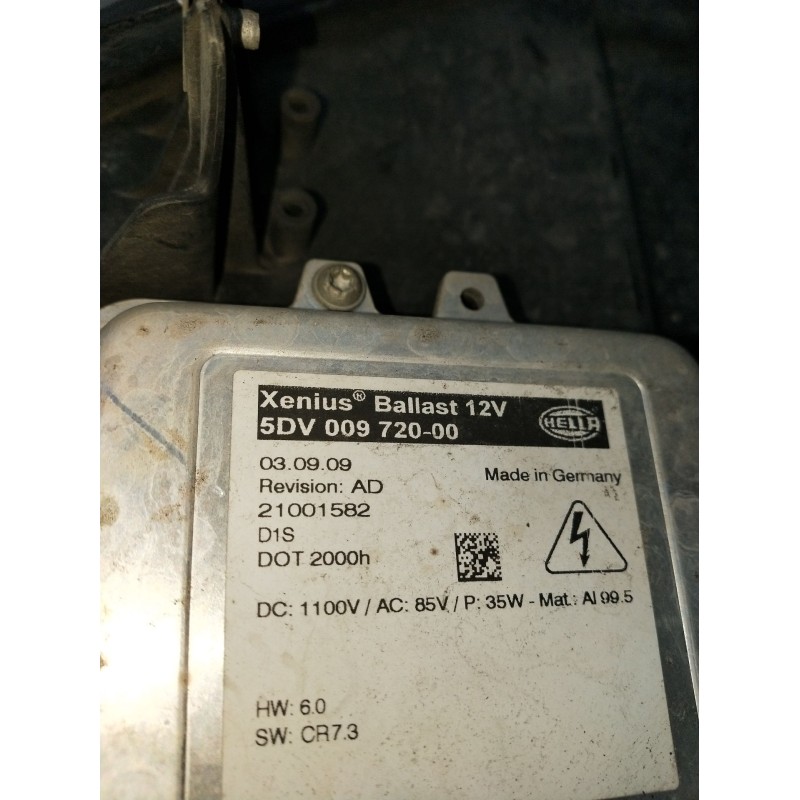 Recambio de faro derecho para opel insignia a (g09) 2.0 cdti (68) referencia OEM IAM 13226793 XENON 1ZT00963102 5DV00972000 08