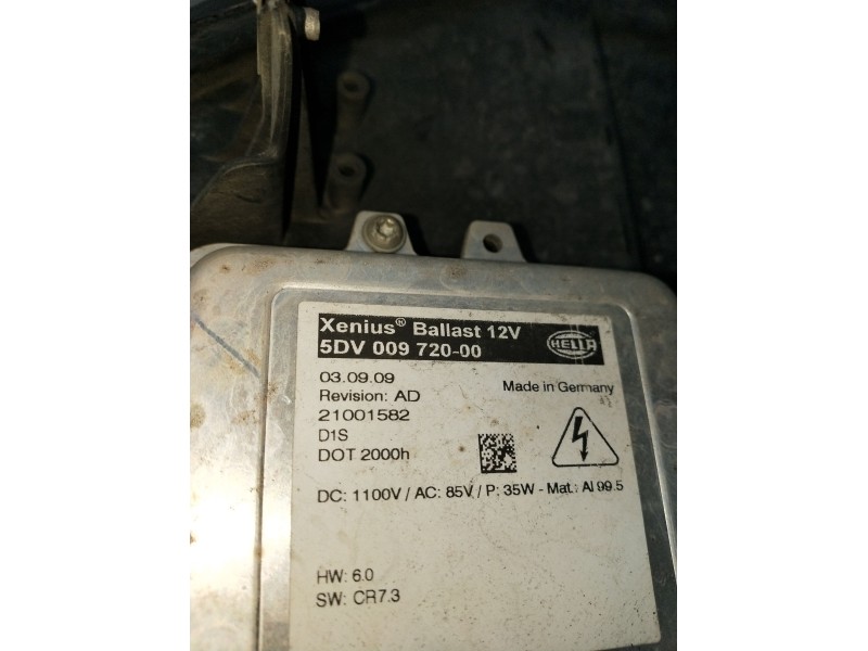 Recambio de faro derecho para opel insignia a (g09) 2.0 cdti (68) referencia OEM IAM 13226793 XENON 1ZT00963102 5DV00972000 08