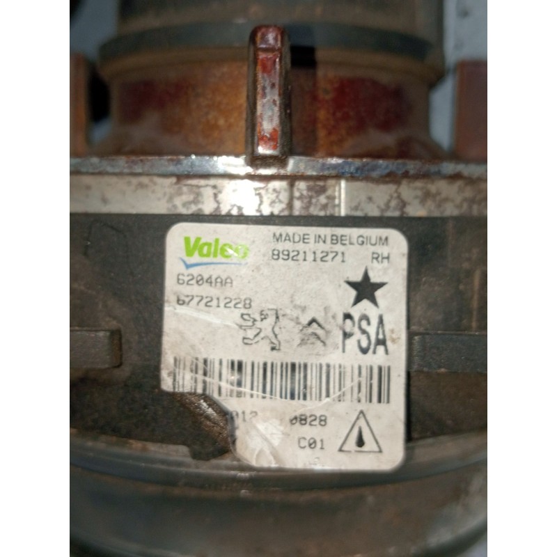 Recambio de faro antiniebla izquierdo para citroën xsara picasso 1.6 hdi 110 satisfaction referencia OEM IAM 89211271 67721228 6