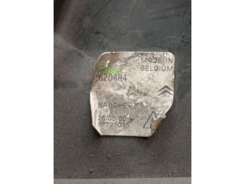 Recambio de faro antiniebla izquierdo para citroën xsara (n1) 1.9 td referencia OEM IAM 6204R4  