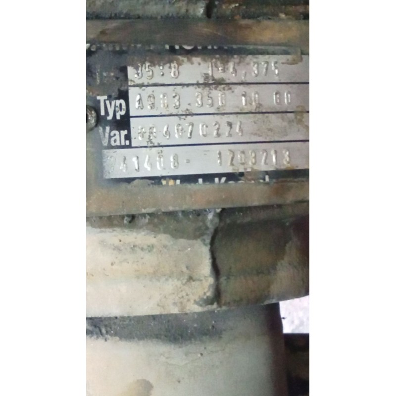 Recambio de puente trasero para mercedes-benz sprinter 3-t furgoneta (b903) 311 cdi (903.661, 903.662, 903.663) referencia OEM I