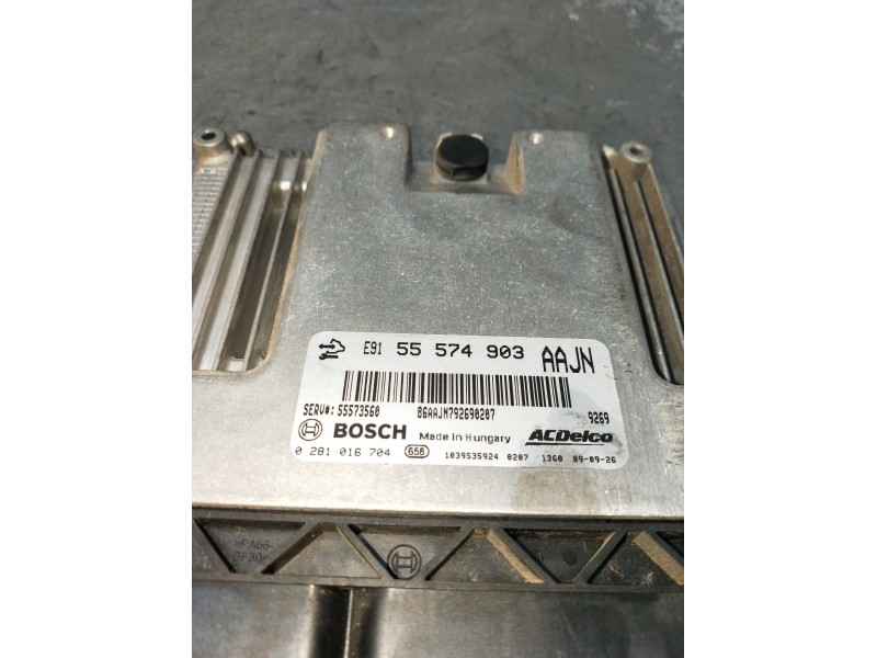 Recambio de centralita motor uce para opel insignia a (g09) 2.0 cdti (68) referencia OEM IAM 0281016704 55574903 1039S35924 08 5