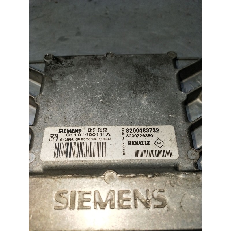 Recambio de centralita motor uce para dacia logan (ls_) 1.4 (lsoa, lsoc, lsoe, lsog) referencia OEM IAM 8200483732 8200326380 S1