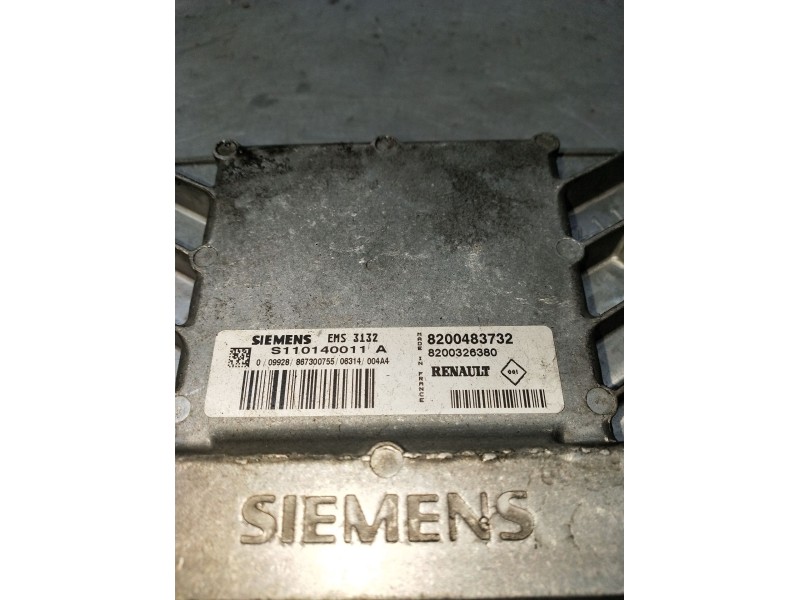 Recambio de centralita motor uce para dacia logan (ls_) 1.4 (lsoa, lsoc, lsoe, lsog) referencia OEM IAM 8200483732 8200326380 S1