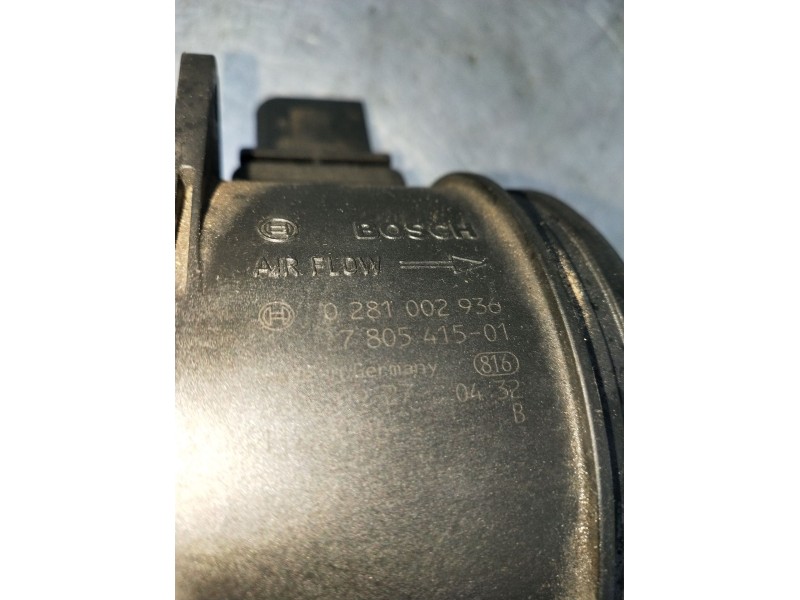 Recambio de caudalimetro para bmw 5 (e60) 520 d referencia OEM IAM 0281002936 780541501 07