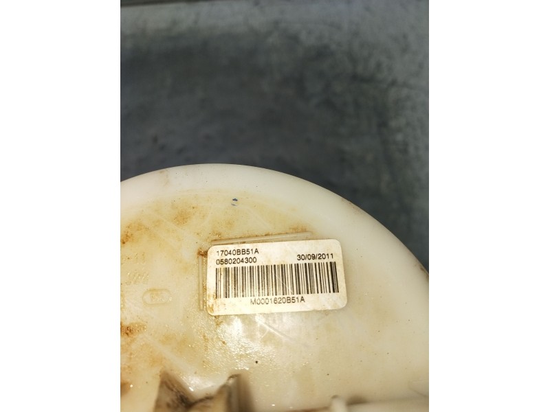 Recambio de bomba combustible para nissan qashqai i (j10, nj10) 1.6 dci referencia OEM IAM 17040BB51A 0580204300 M0001620B51A 11