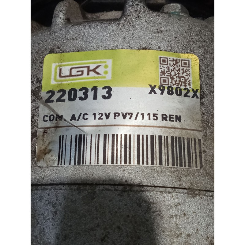 Recambio de compresor aire acondicionado para nissan qashqai i (j10, nj10) 1.6 dci referencia OEM IAM 220313  11