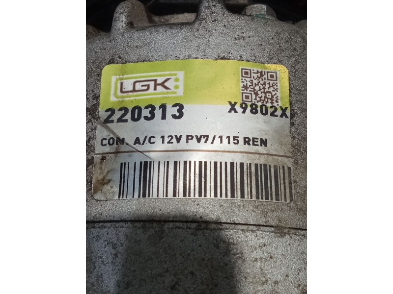 Recambio de compresor aire acondicionado para nissan qashqai i (j10, nj10) 1.6 dci referencia OEM IAM 220313  11