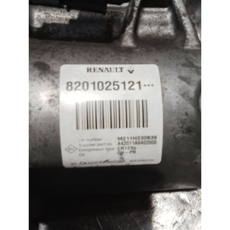 Recambio de compresor aire acondicionado para dacia sandero ii (b8_) 1.5 dci referencia OEM IAM 8201025101  12