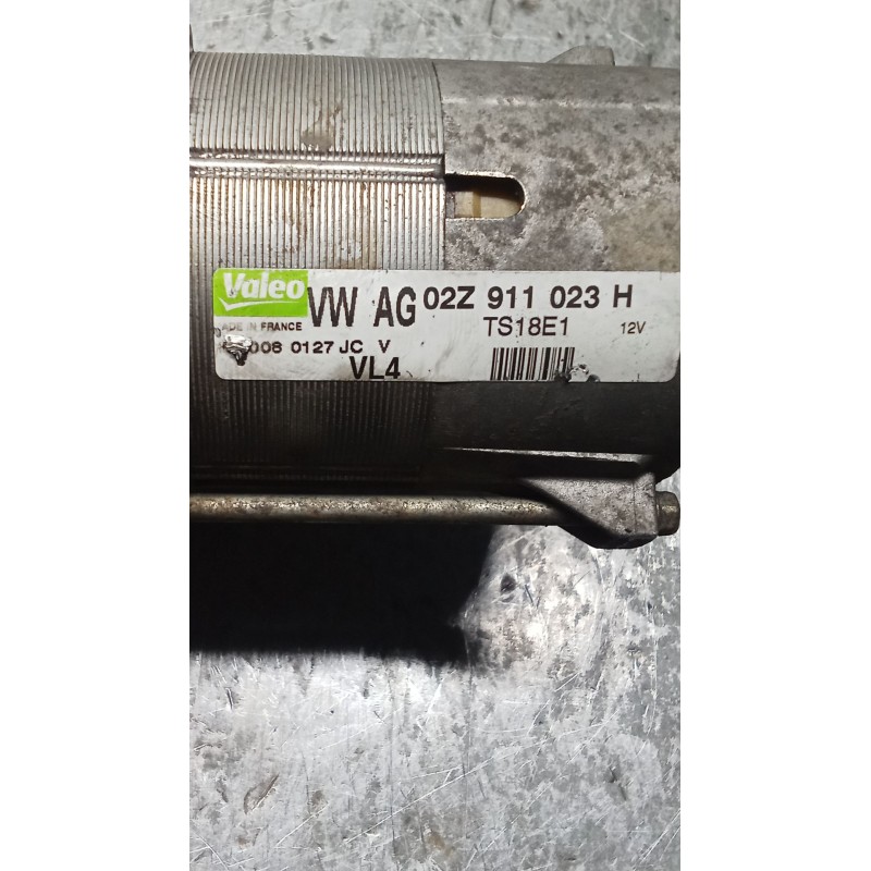 Recambio de motor arranque para audi a3 sportback (8pa) 1.9 tdi referencia OEM IAM   02Z911023H
