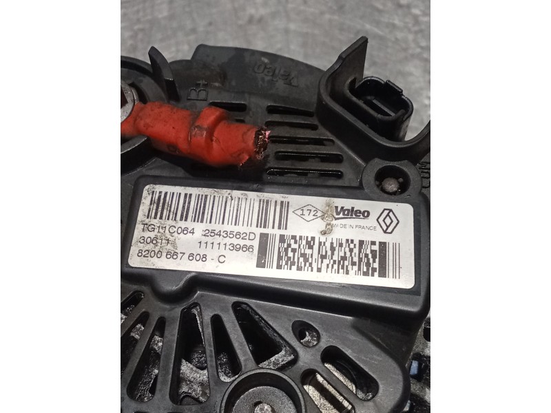Recambio de alternador para dacia sandero ii (b8_) 1.5 dci referencia OEM IAM 8200667608C 2543562D 12