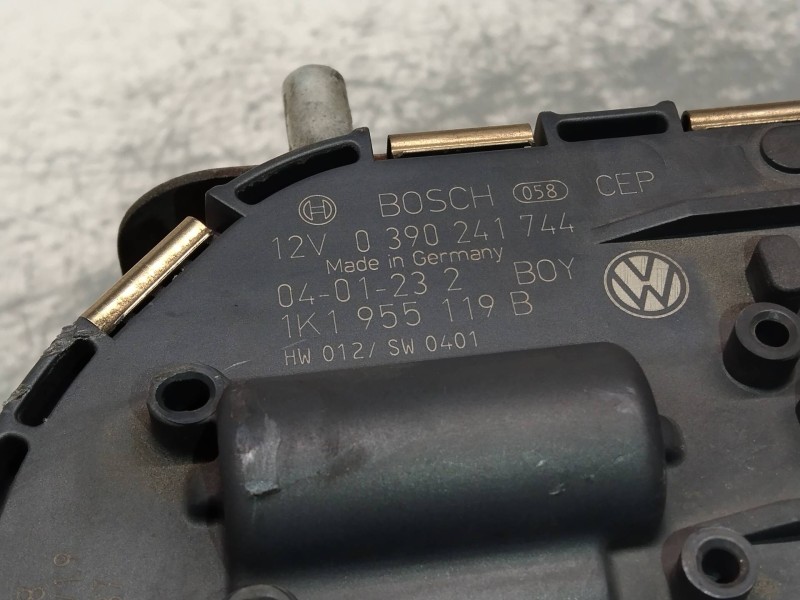 Recambio de motor limpia delantero para volkswagen golf v berlina (1k1) highline referencia OEM IAM 0390241744 1K1955119B 339702