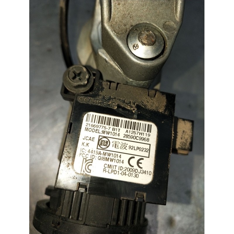 Recambio de conmutador de arranque para nissan qashqai i (j10, nj10) 1.6 dci referencia OEM IAM 216697757 A1257H119 28590C9968 4
