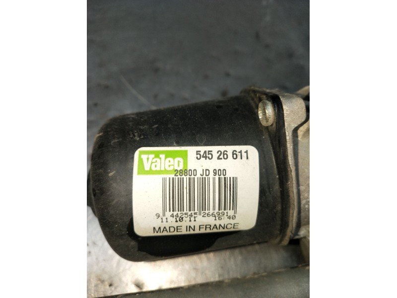 Recambio de motor limpia delantero para nissan qashqai i (j10, nj10) 1.6 dci referencia OEM IAM 54526611 28800JD900 11