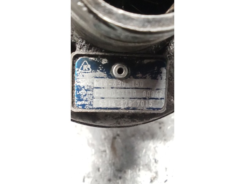 Recambio de turbocompresor para fiat ducato furgoneta (230_) 1.9 td referencia OEM IAM 53149707015  