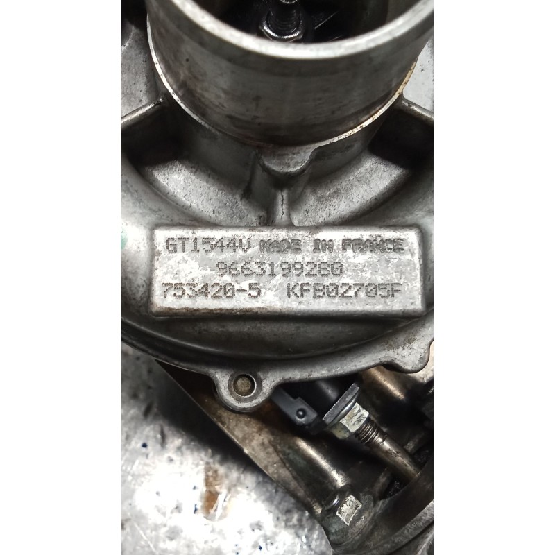 Recambio de turbocompresor para citroën c4 picasso i monospace (ud_) 1.6 hdi referencia OEM IAM 9663199280 7534205 GT1544V