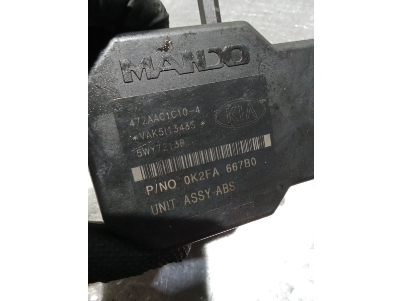 Recambio de abs para kia carnival ii (gq) 2.9 crdi referencia OEM IAM 2K56T437A0 BH60104700 01