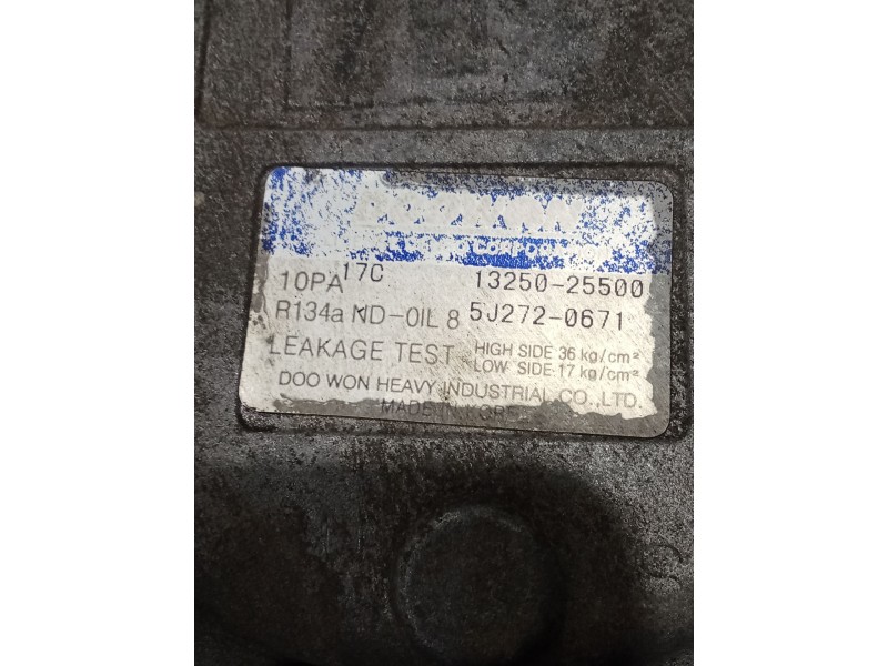 Recambio de compresor aire acondicionado para kia carnival ii (gq) 2.9 crdi referencia OEM IAM   01