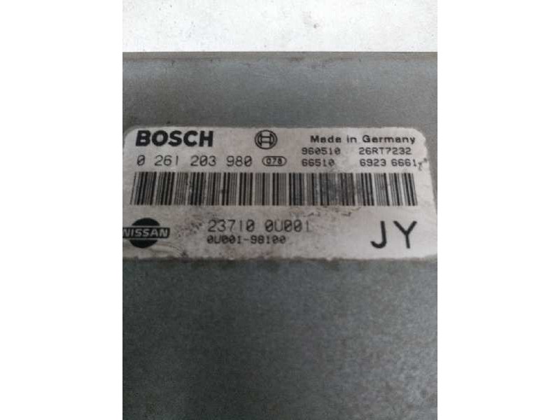 Recambio de centralita motor uce para nissan micra (k11) 1.0 16v cat referencia OEM IAM 0261203980 237100U001 JY