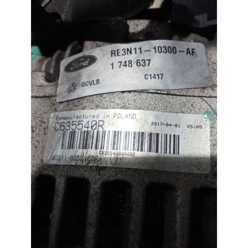 Recambio de alternador para ford focus ii (da_, hcp, dp) 1.6 ti referencia OEM IAM   