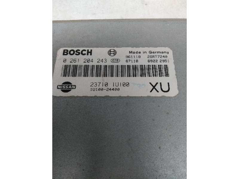Recambio de centralita motor uce para nissan micra (k11) 1.0 16v cat referencia OEM IAM 0261204243 237101U100 XU
