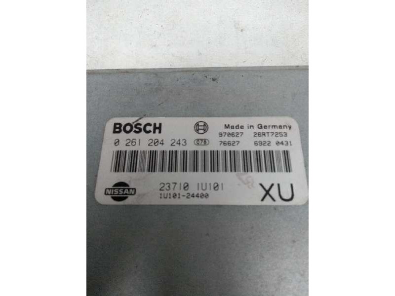 Recambio de centralita motor uce para nissan micra (k11) 1.0 16v cat referencia OEM IAM 0261204243 237101U101 XU Recambio de centralita motor uce para nissan micra (k11) 1.0 16v cat referencia OEM IAM 0261204243 237101U101 XU
