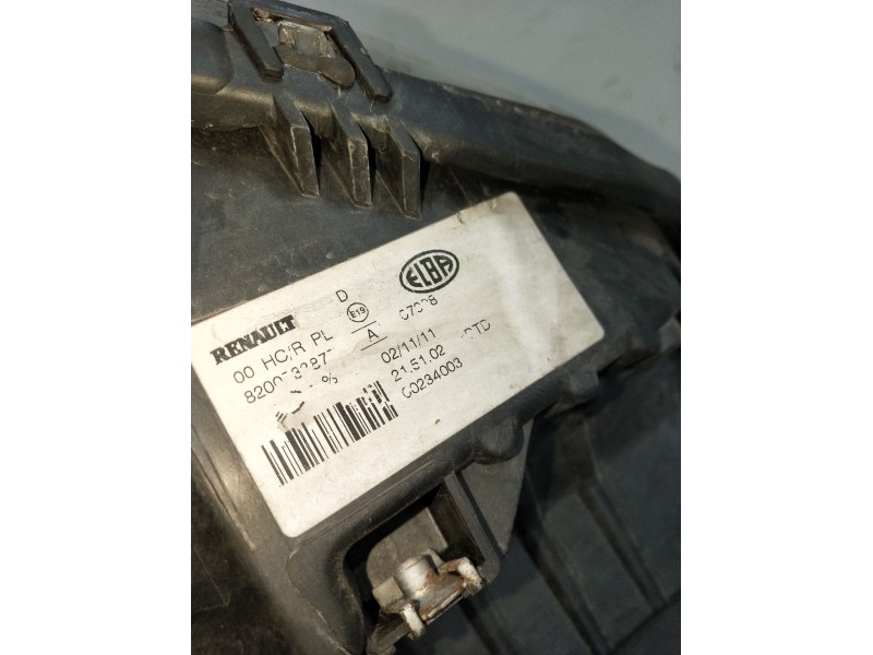 Recambio de faro derecho para dacia sandero ii (b8_) 1.5 dci referencia OEM IAM 00234003  12