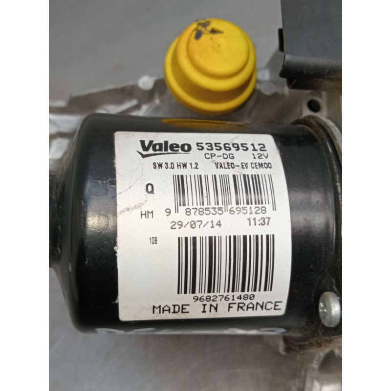 Recambio de motor limpia delantero para citroën c5 berlina millenium referencia OEM IAM 53569512 9682761480 DERECHO 08